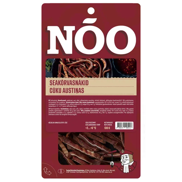 Seakõrvasnäkid, NÕO, 130 g