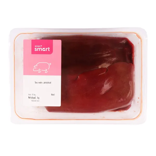 Cūku aknas Rimi Smart atdzesētas, fasētas kg