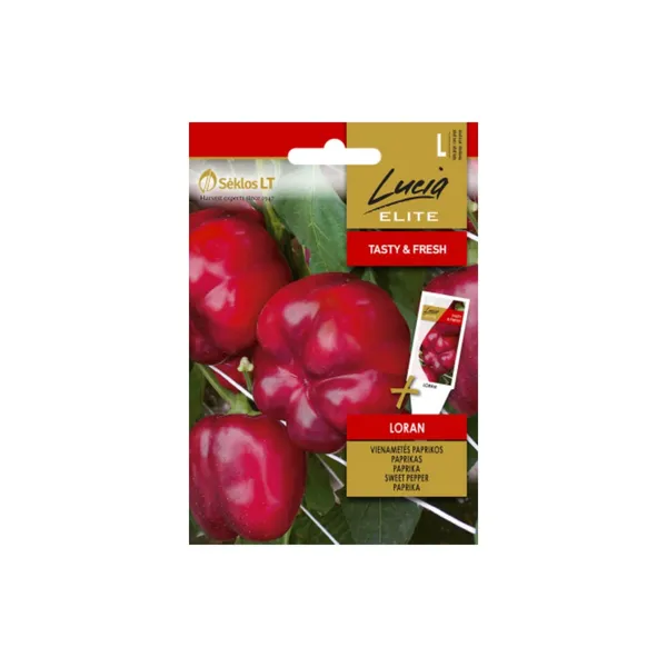 Sēklas LUCIA ELITE Dārzeņpipari Loran LE