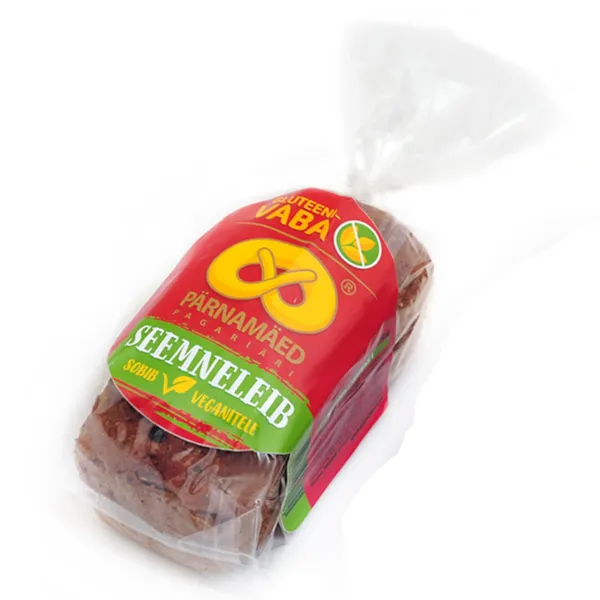 Bezglutēna sēklu maize Liepkalni vegān. 230g