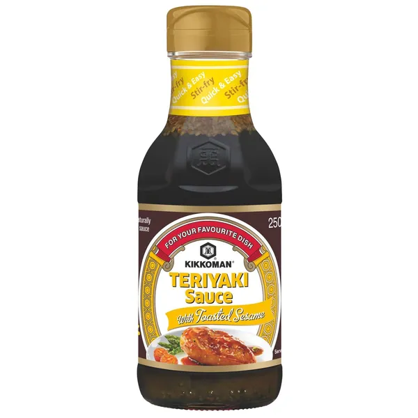 Sezamas sēklu mērce Kikkoman Teriyaki 250ml