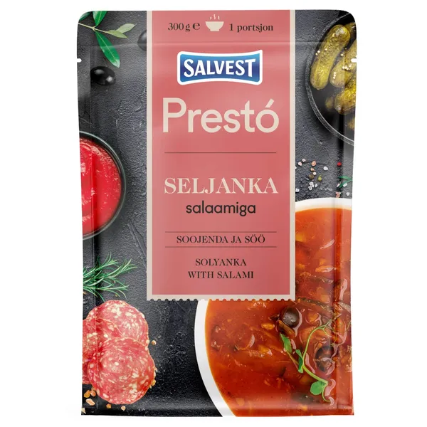 Zupa soļanka ar salami PRESTO 300g