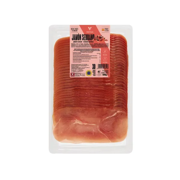 Serrano sink soolatud, viilutatud Ventula 500g