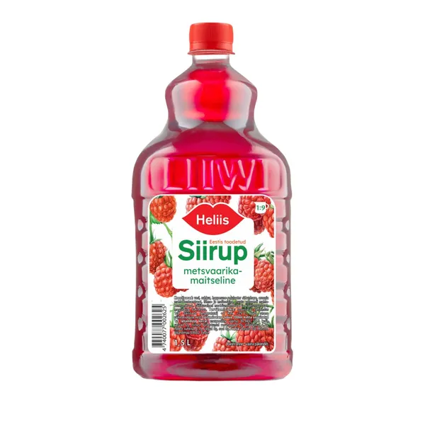 Siirup vaarikamaitseline 1,5l
