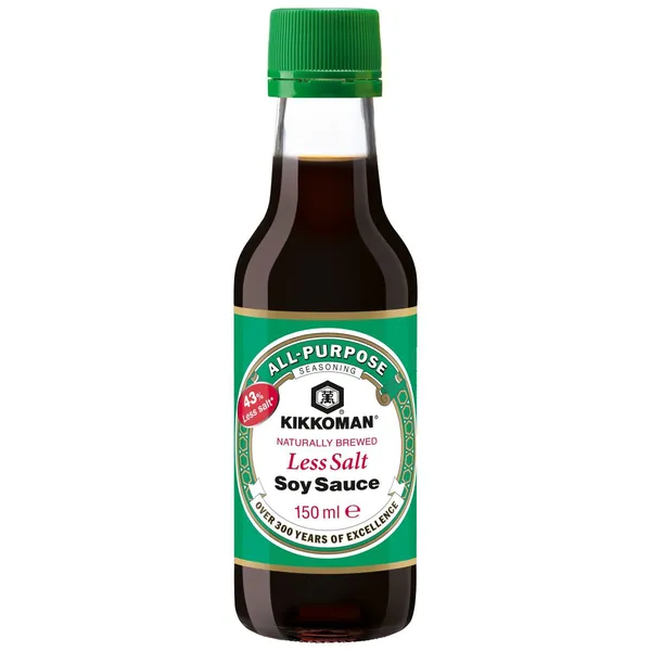 Sojakaste vähendatud soolaga Kikkoman 150ml