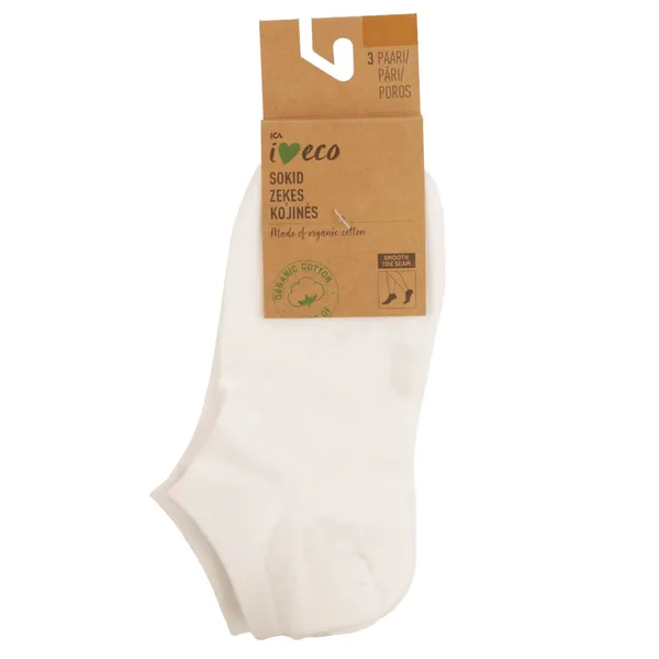 Sokid I Love Eco lühikesed 3p 36/38