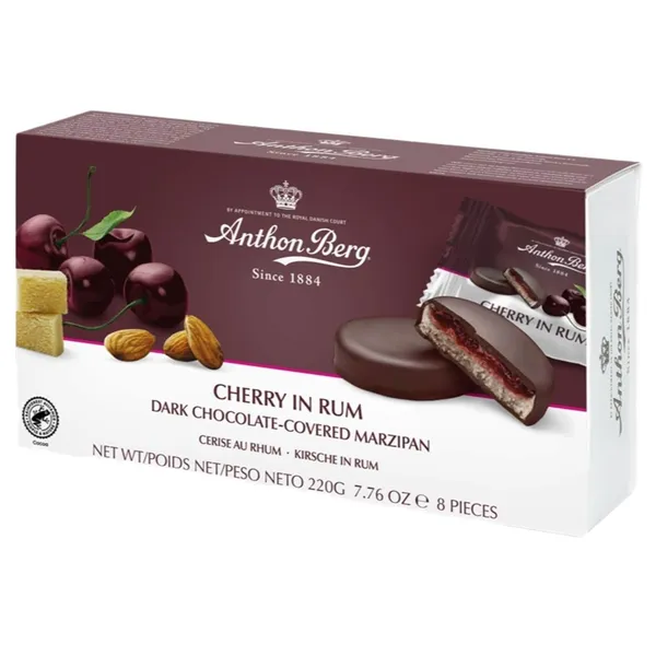 Šokolaad martsipani- ja kirsitäidisega Anthon Berg 220g