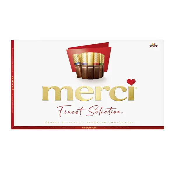 Assortiišokolaad, MERCI, 400 g