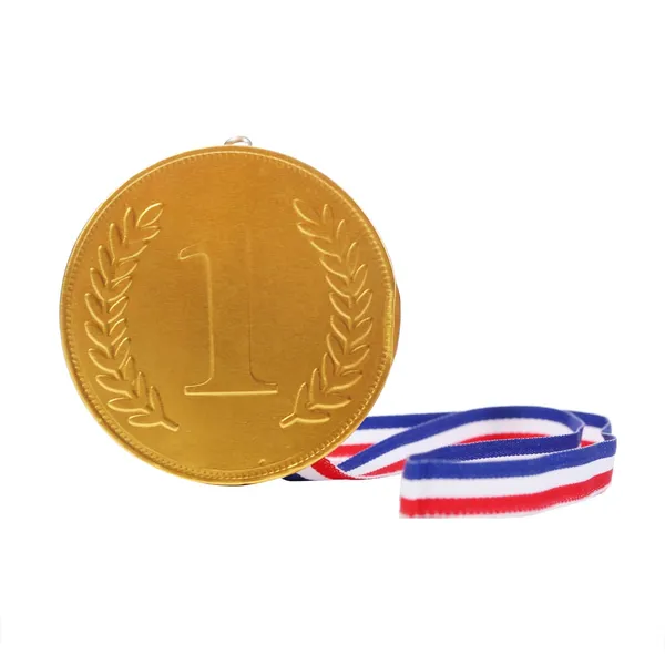 Šokolaadimedal Nr 1 riputatav sinimustvalge paelaga Steenland 23g