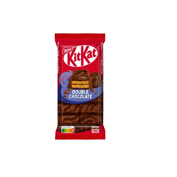 Šokolaaditahvel KitKat topelt šokolaadiga 99g