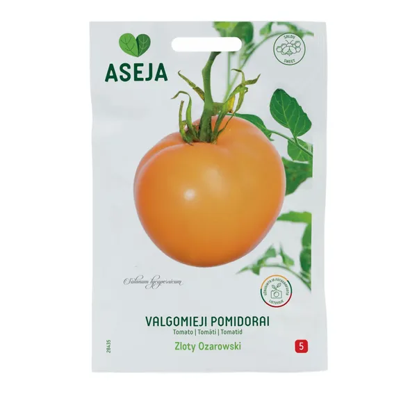 Ēdami tomāti Zloty Ozarowski, Aseja,0,2g