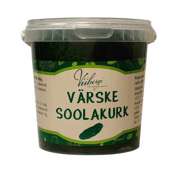 Soolakurk värske ämbris Viibergi 800g/320g