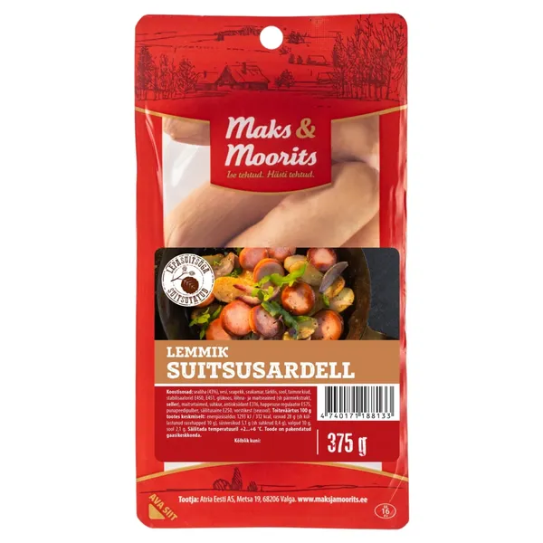 Suitsusardell MAKS&MOORITS, Lemmik, 375g