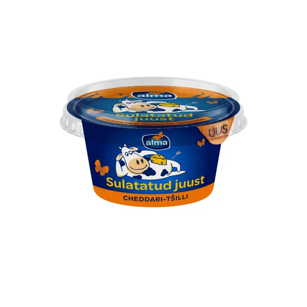Sulatatud juust cheddari-tšilli, ALMA, 200 g
