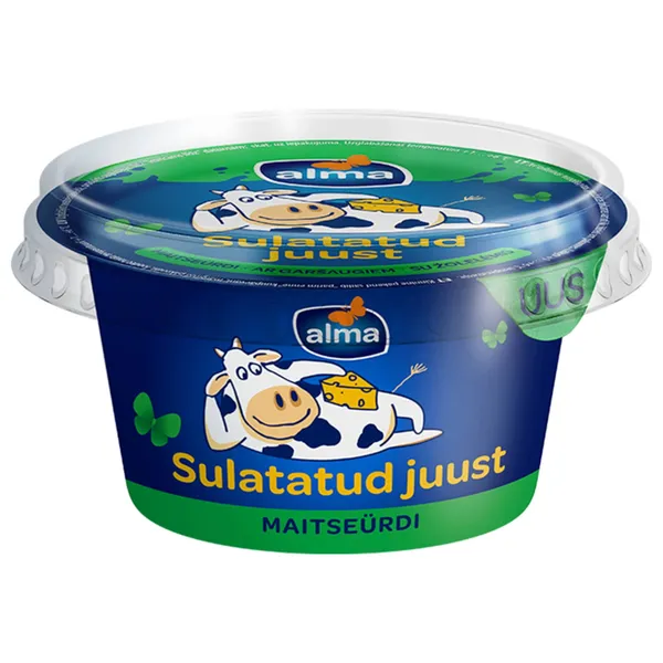 Sulatatud juust maitseürdiga Alma 200g