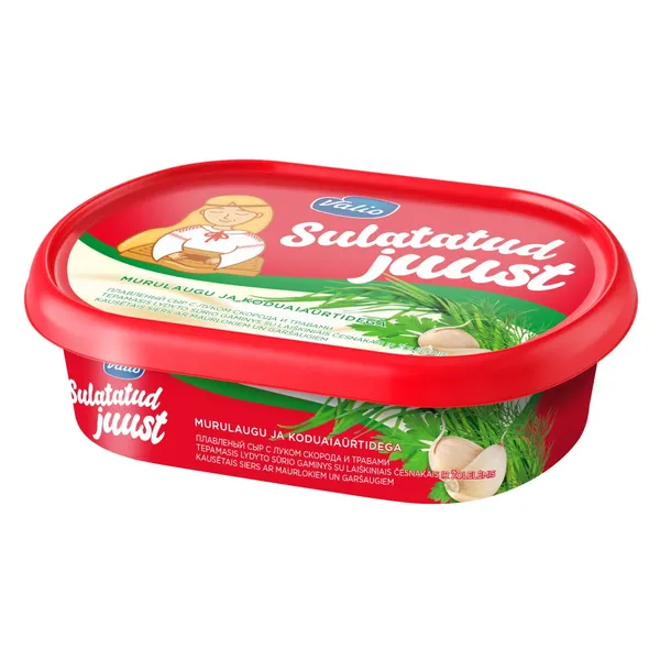 Sulatatud juust murulaugu-ürdi, VALIO, 185 g