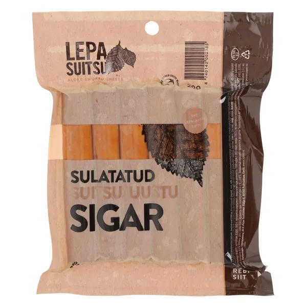 Sulatatud suitsujuustu sigar E-Piim 200g