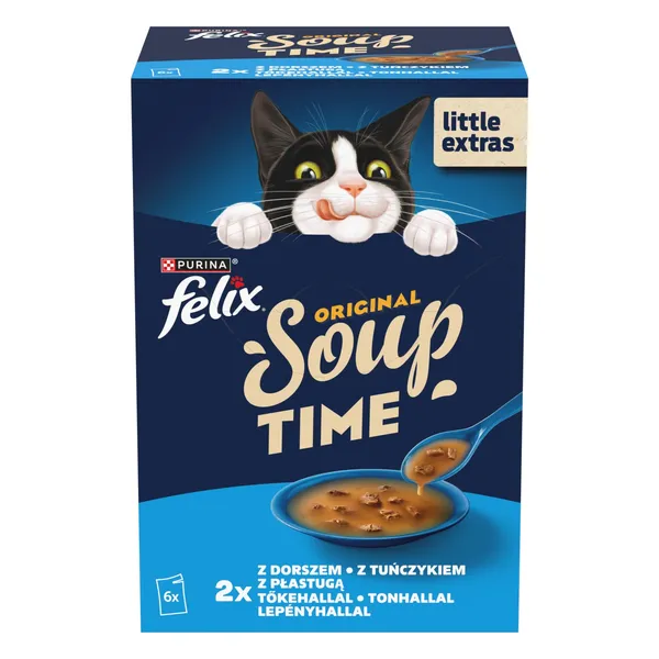 Supp kassidele Felix Soup Original kalaga 6x48g