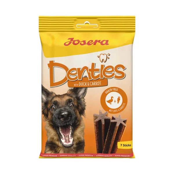 Suupiste koertele pardi ja porgandiga Josera Denties 180g