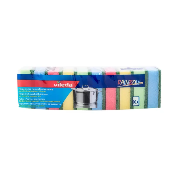 Svammid Rainbow, VILEDA, 10 tk
