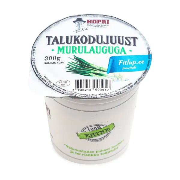 Fitlap Talukodujuust murulauguga Nopri 300g