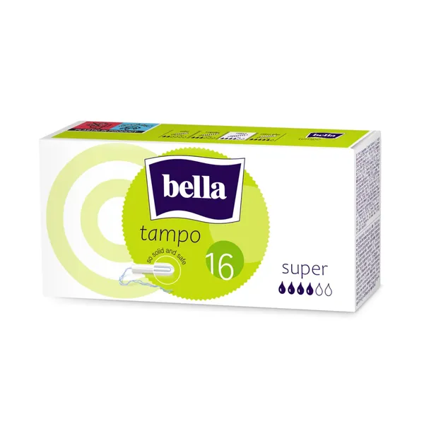 Tampoonid Bella Super Easy Twist 16tk