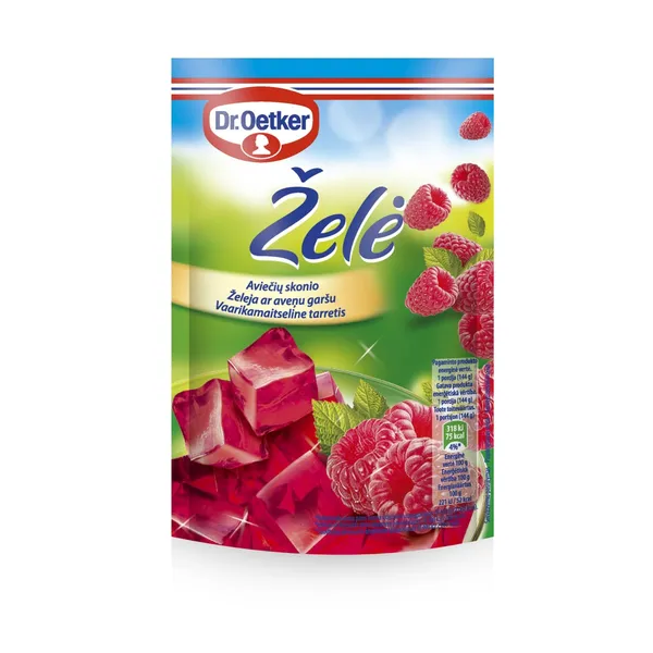 Želeja Dr Oetker ar aveņu garšu 72g