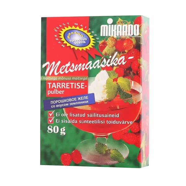 Tarretisepulber metsmaasikamaitseline Mikaado 80g