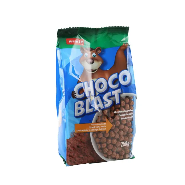 Teraviljapallid šokolaadimaitselised Rimi Choco blast 250g