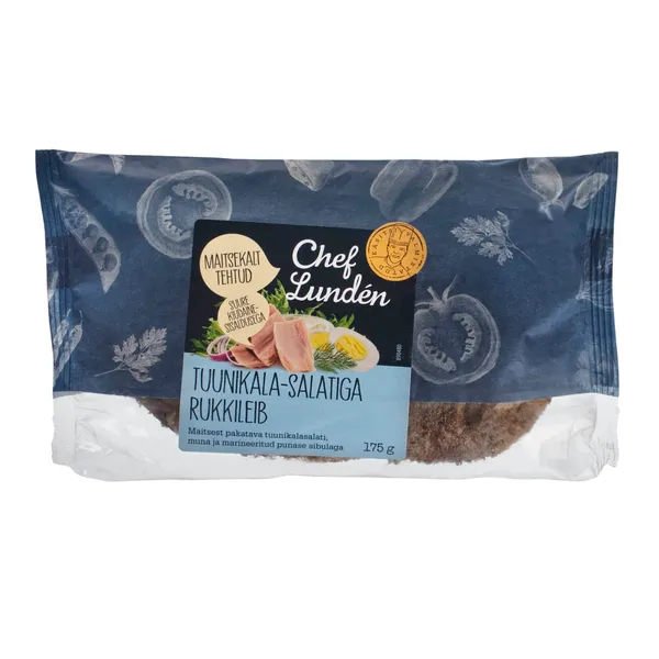 Tuunikala-salatiga rukkileib Lunden Food 175g