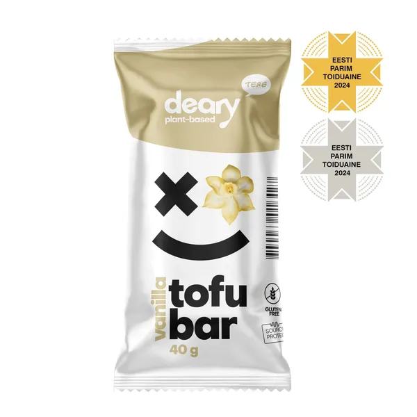 Glazēts tofu baton. ar vaniļas garšu 40g