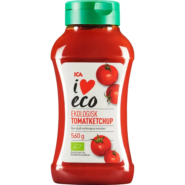 Tomatiketšup I Love Eco mahe 560g