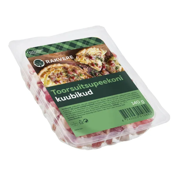 Toorsuitsupeekoni kuubikud Rakvere 140g