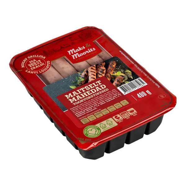 Maitselt mahedad toorvorstikesed, MAKS&MOORITS, 400 g