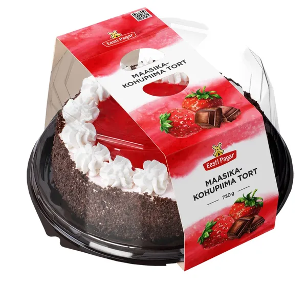 Tort maasika-kohupiima Eesti Pagar 730g