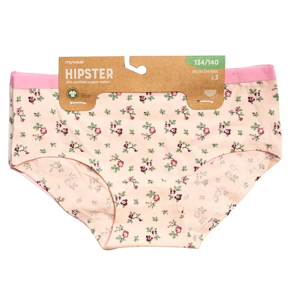 Tüdrukute aluspüksid Mywear Luna Flower 3tk 86/92