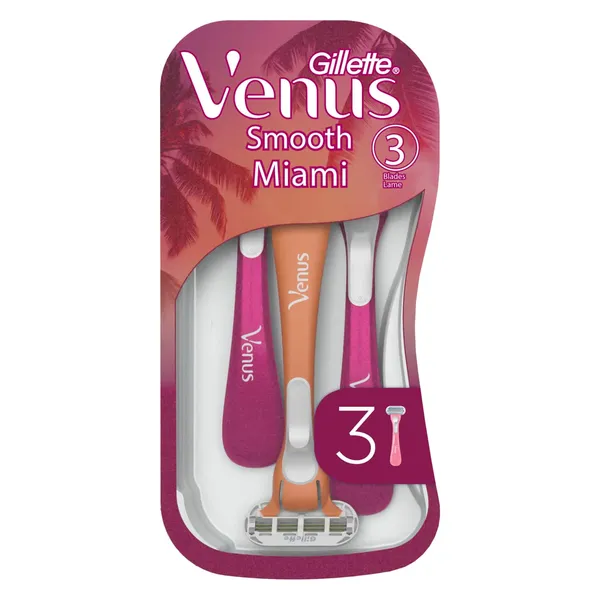 Ühekordne raseerija Venus Miami 3tk