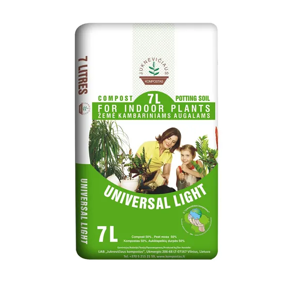 Universaaline kompost "Light", Juknevičiaus Kompostas 7l