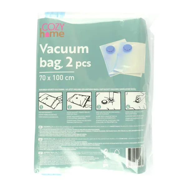 Vaakumkotid Cozy Home 100x70 cm, 2 tk