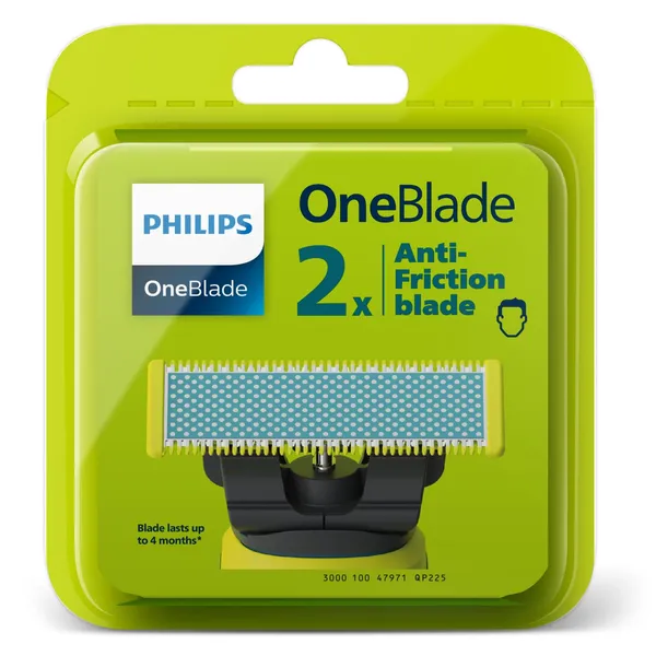 Vahetatavad terad näole Philips OneBlade 1st Shave QP225/50 2tk
