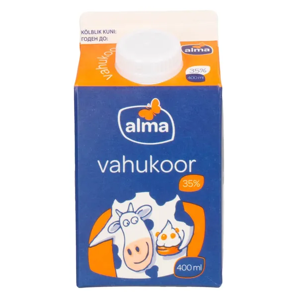 Vahukoor 35%, ALMA, 400 ml