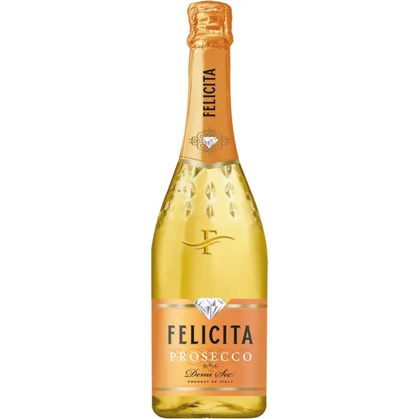 Vahuvein Felicita Demi Sec Prosecco DOC 10,5%vol 0,75l