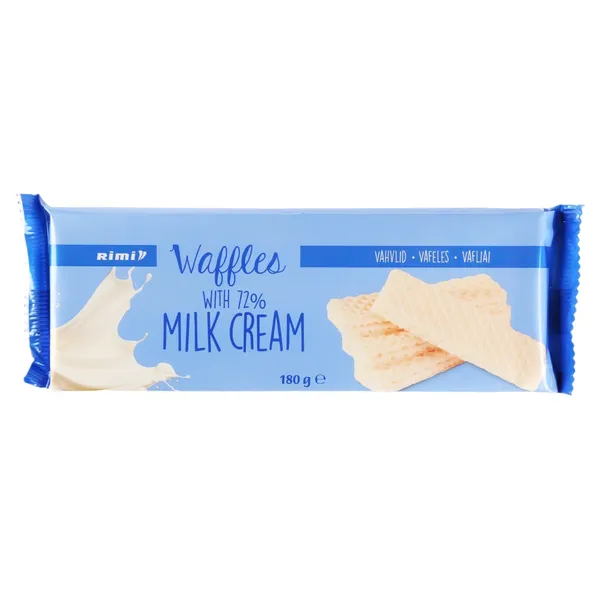 Vahvlid piimakreemiga Rimi 180g
