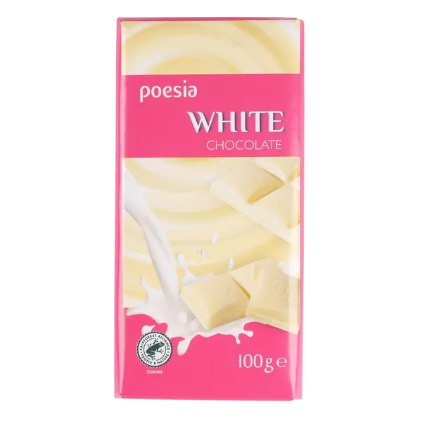 Baltā šokolāde Poesia 100g