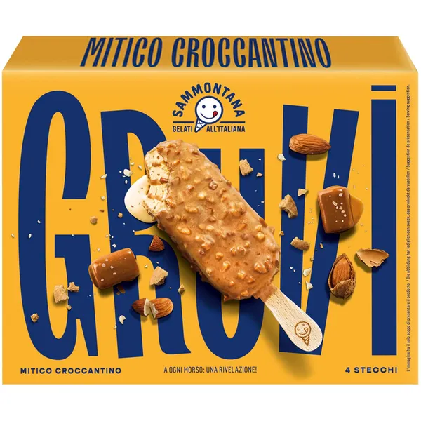 Saldēj. Gruvi Croccantino sāļās kar. 4x60g