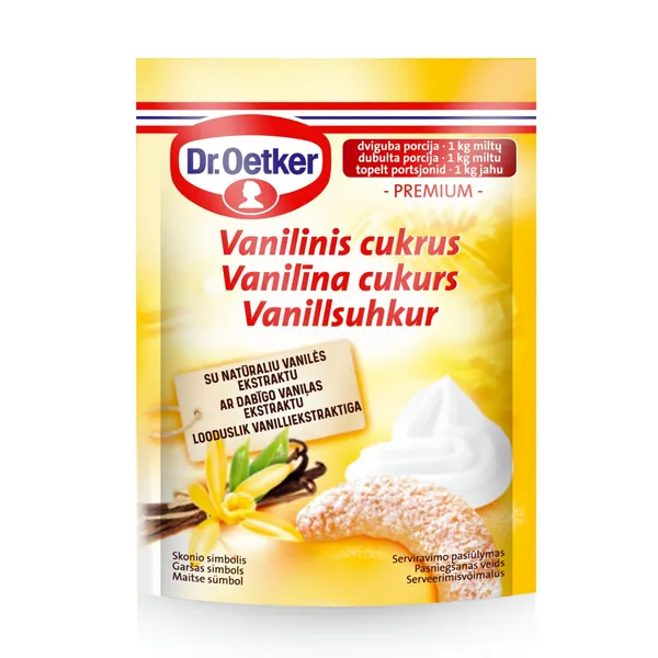 Vanillisuhkur DR.OETKER, 16 g