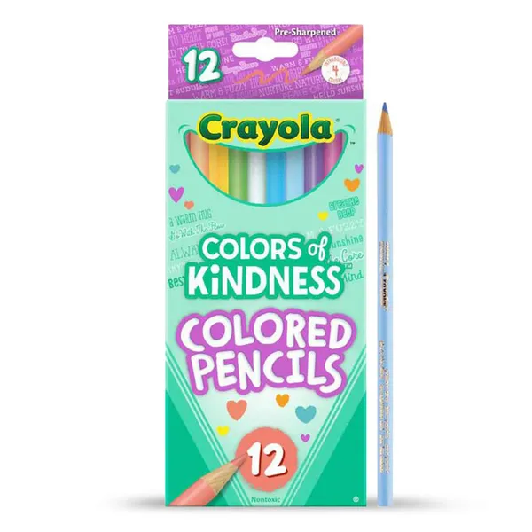 Värvipliiatsid Kindness värvid Crayola 12tk
