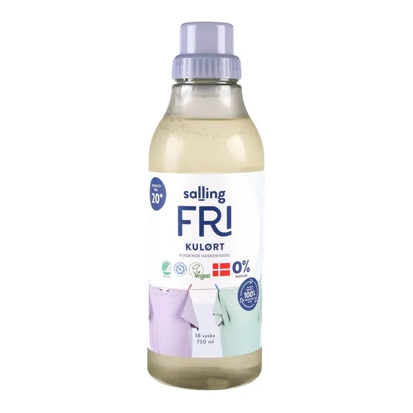 Vedel pesuvahend Salling Fri värvilisele pesule 750ml