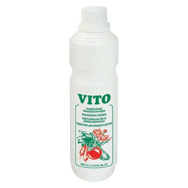 Vedel väetis köögiviljadele ja lilledele VITO 520g