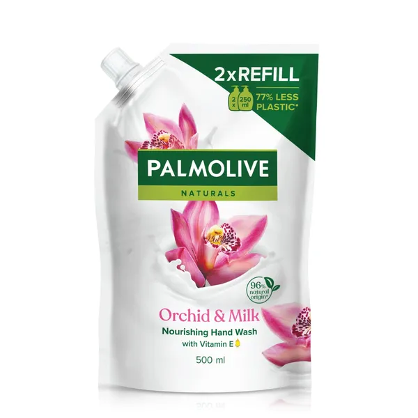 Vedelseep PALMOLIVE Naturals Black Orhide, täitepakend 500ml